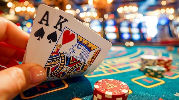 Live roulette table with professional dealer and multi-camera setup